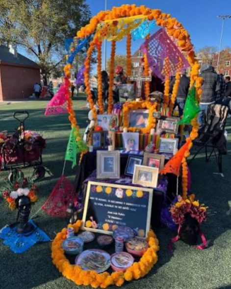 Family Ofrenda, Day of the Dead, Harrison Park, 2024